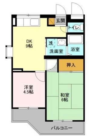 パストラル恩田の物件間取画像